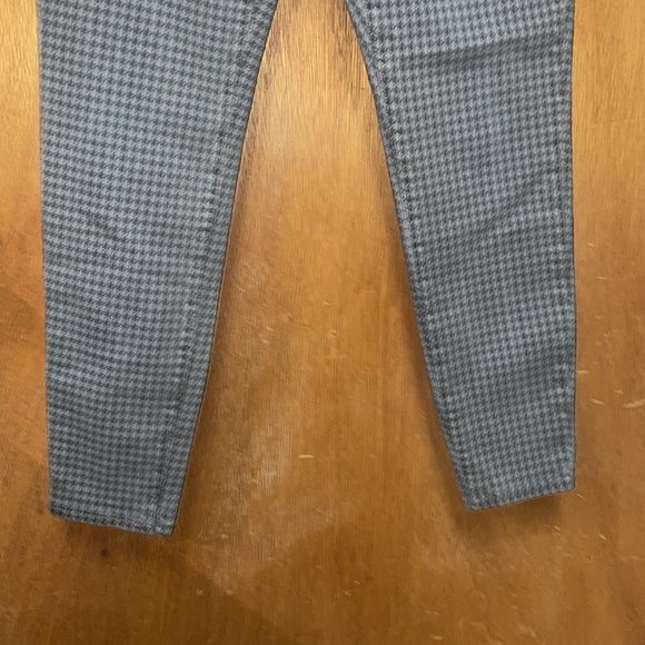 •AMERICAN EAGLE•BLACK/GRAY CHECKER CURVY HIGH-RISE JEGGING NEXT LEVEL STRETCH 6 - Picture 6 of 8